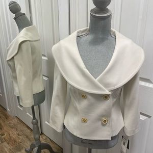 Isabel & Nina Ivory Jacket Sz 4